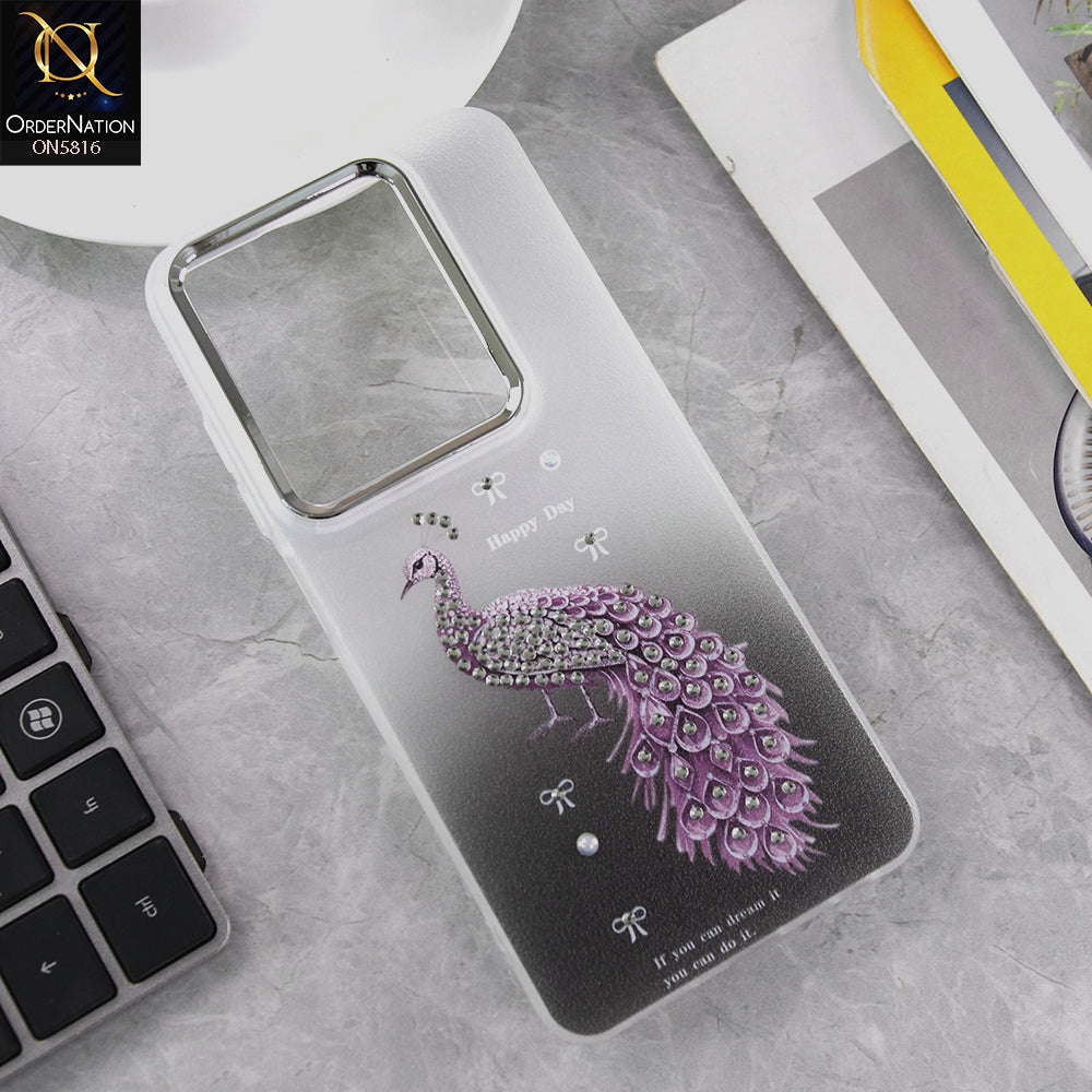 Itel P55 4G Cover - Design1 - New Premium Beautiful Glitter Colours Tpu Protective Phone Case