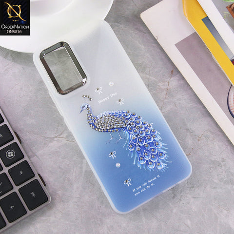 Vivo Y73 Cover - Design2 - New Premium Beautiful Glitter Colours Tpu Protective Phone Case