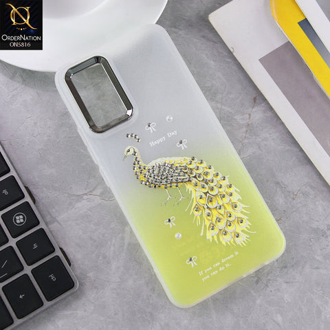 Vivo V21e Cover - Design3 - New Premium Beautiful Glitter Colours Tpu Protective Phone Case