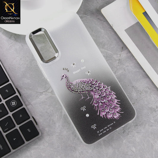 Vivo Y12s Cover - Design1 - New Premium Beautiful Glitter Colours Tpu Protective Phone Case