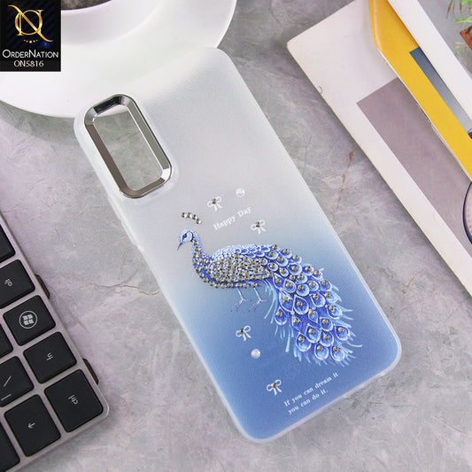 Vivo Y12s Cover - Design2 - New Premium Beautiful Glitter Colours Tpu Protective Phone Case
