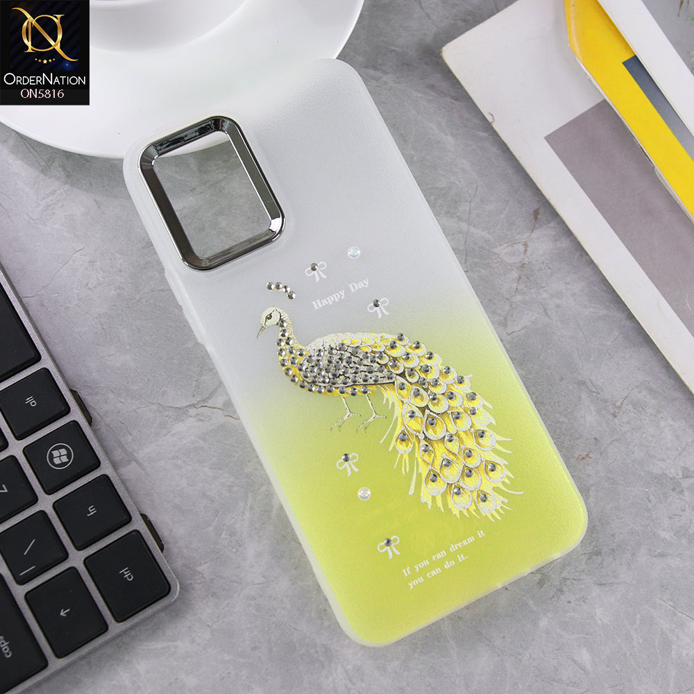 Vivo Y33s Cover - Design3 - New Premium Beautiful Glitter Colours Tpu Protective Phone Case