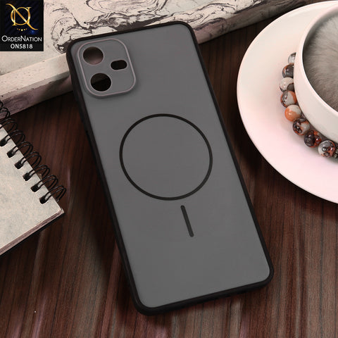 Samsung Galaxy A06 4G Cover - Black -  New Premium Quality Silicone MagSafe Case Slim Protective Back Coverr