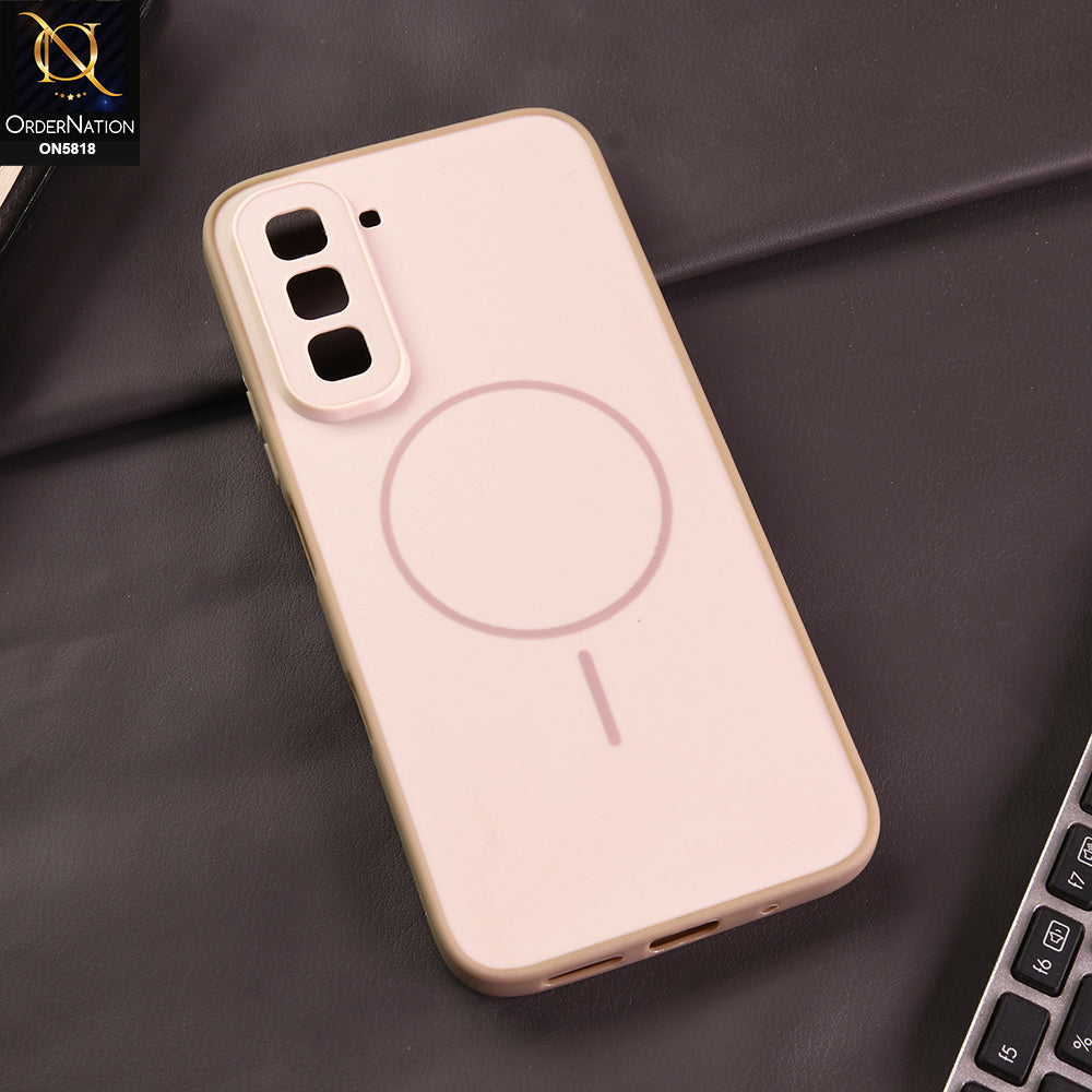 Infinix Hot 70 Cover -  Brown - New Premium Quality Silicone Case Slim Protective Back Cover