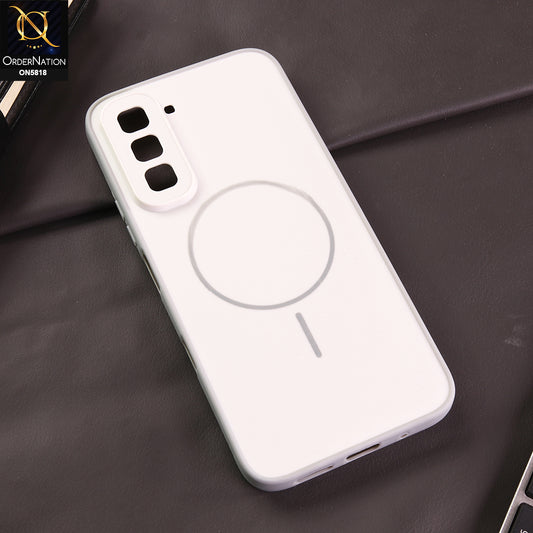 Infinix Hot 70 Cover -  Silver - New Premium Quality Silicone Case Slim Protective Back Cover