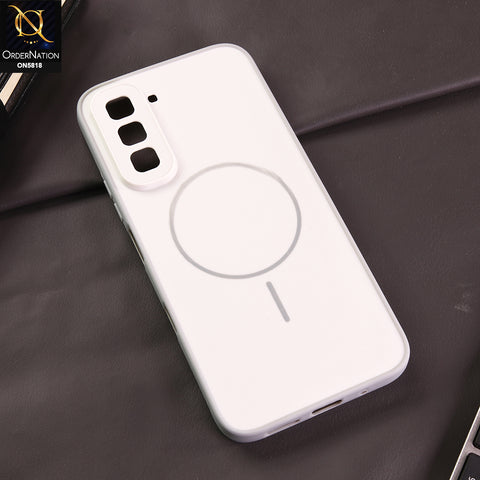 Infinix Hot 70 Cover -  Silver - New Premium Quality Silicone Case Slim Protective Back Cover