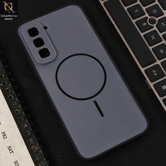 Infinix Hot 70 Cover  - Black - New Premium Quality Silicone MagSafe Case Slim Protective Back Cover