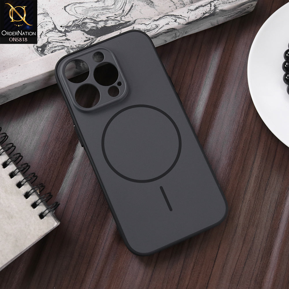 iPhone 14 Pro Cover - Black - New Premium Quality Silicone MagSafe Case Slim Protective Back Cover