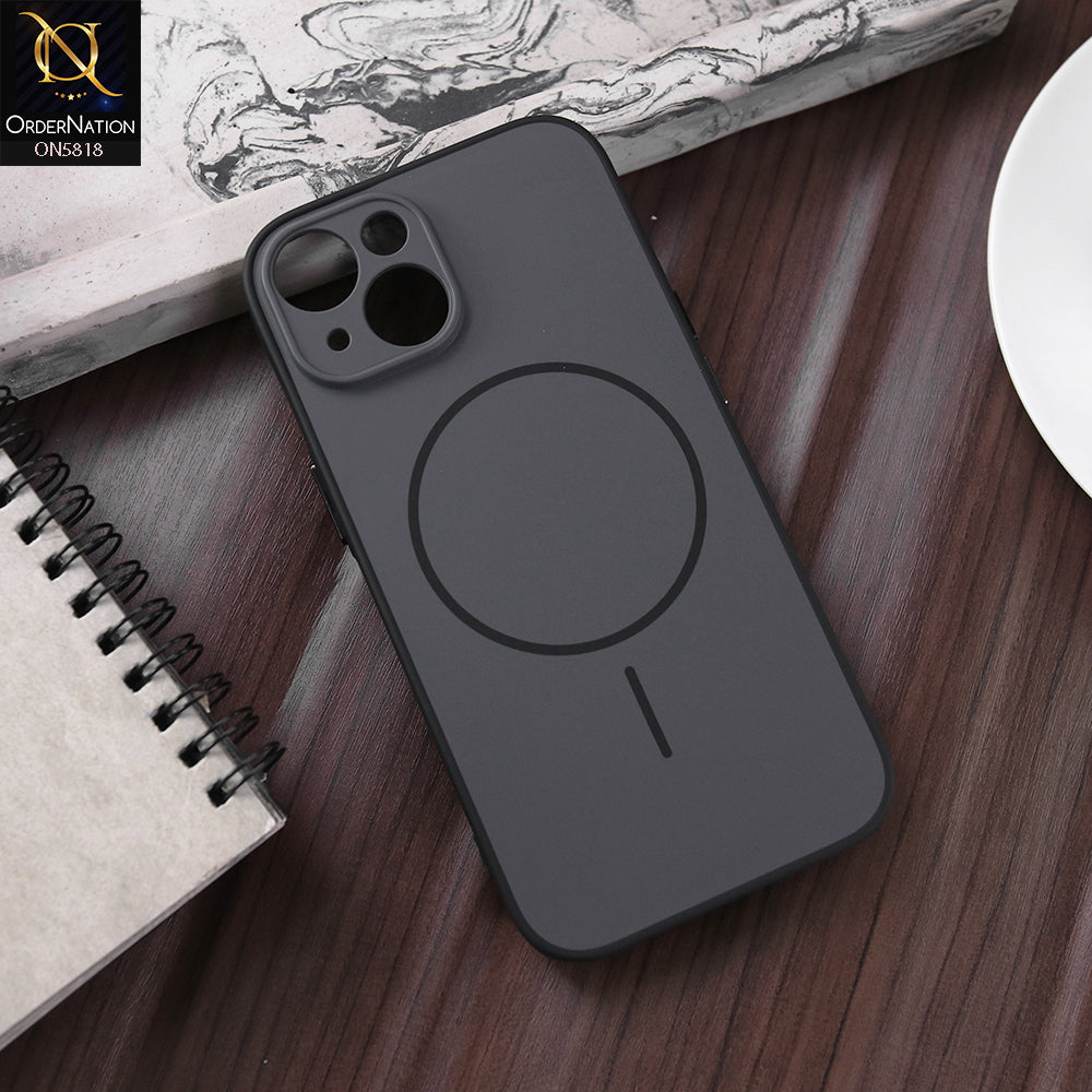 iPhone 15 Cover - Black - New Premium Quality Silicone MagSafe Case Slim Protective Back Cover