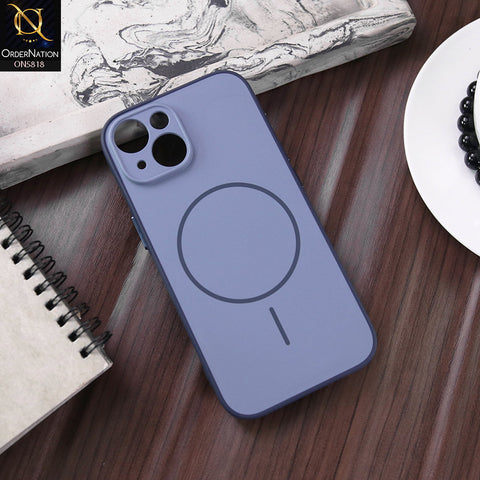 iPhone 15 Cover - Blue - New Premium Quality Silicone MagSafe Case Slim Protective Back Cover