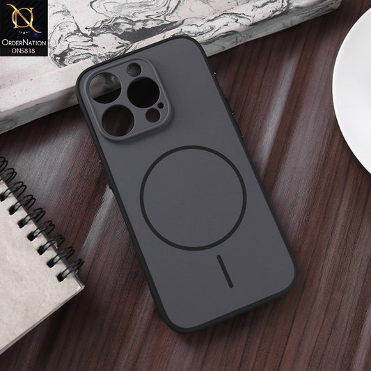 iPhone 15 Pro Cover - Black - New Premium Quality Silicone MagSafe Case Slim Protective Back Cover