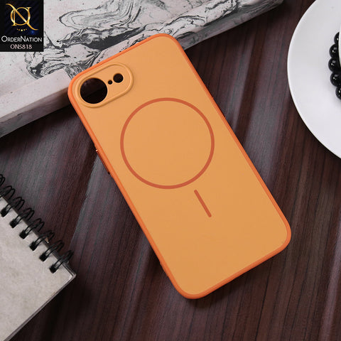 iPhone 17e Cover - Orange - New Premium Quality Silicone MagSafe Case Slim Protective Back Cover