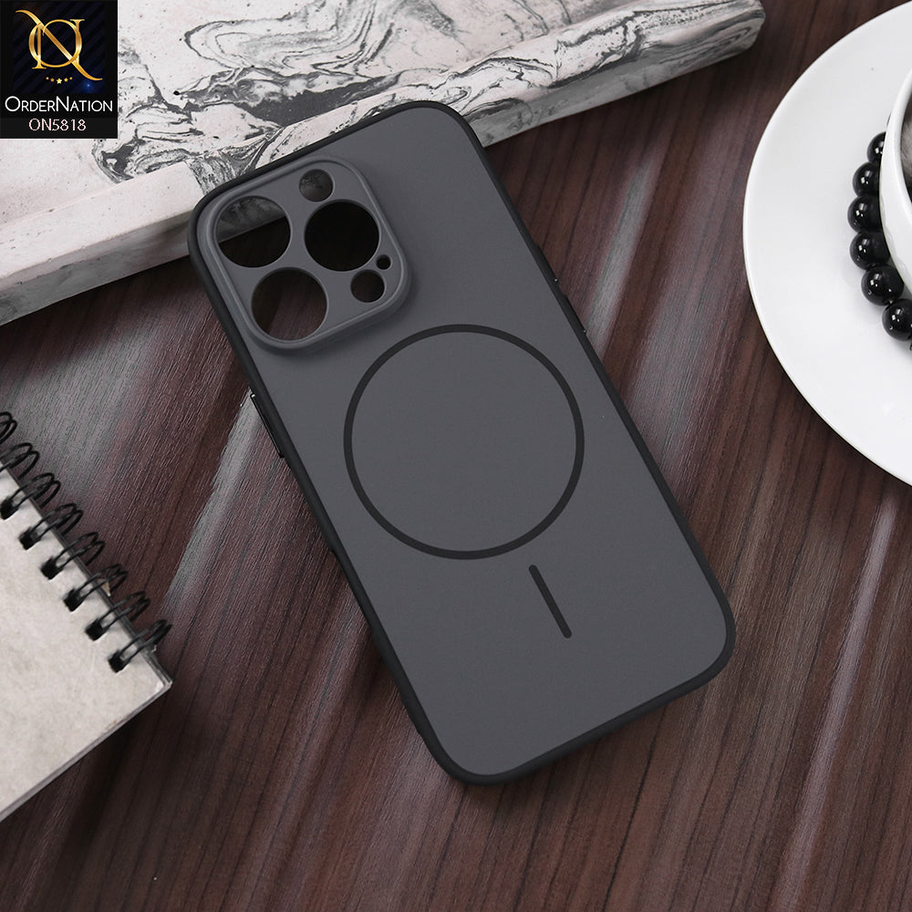 iPhone 16 Pro Cover - Black - New Premium Quality Silicone MagSafe Case Slim Protective Back Cover