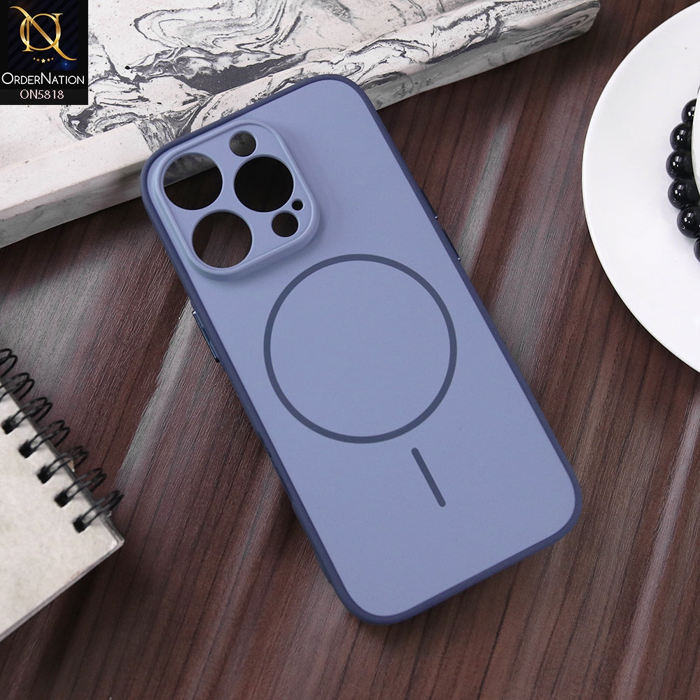 iPhone 16 Pro Cover - Blue - New Premium Quality Silicone MagSafe Case Slim Protective Back Cover