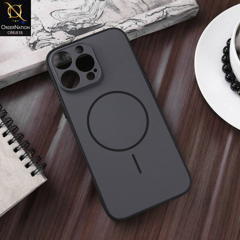 iPhone 16 Pro Max Cover - Black - New Premium Quality Silicone MagSafe Case Slim Protective Back Cover