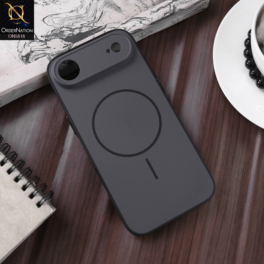 iPhone 17 Air Cover - Black - New Premium Quality Silicone MagSafe Case Slim Protective Back Cover
