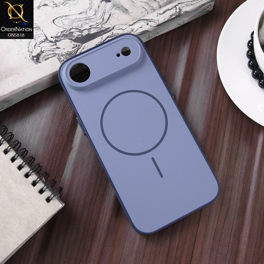 iPhone 17 Air Cover - Blue - New Premium Quality Silicone MagSafe Case Slim Protective Back Cover