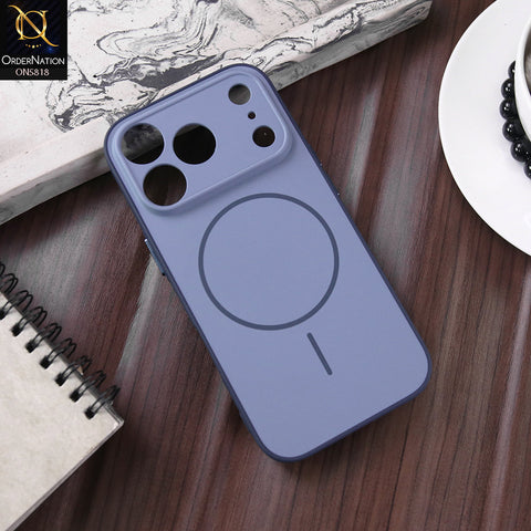 iPhone 17 Pro Cover - Blue - New Premium Quality Silicone MagSafe Case Slim Protective Back Cover