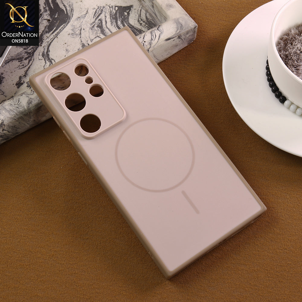 Samsung Galaxy S24 Ultra Cover - Golden - New Premium Quality Silicone Case Slim Protective Back Cover