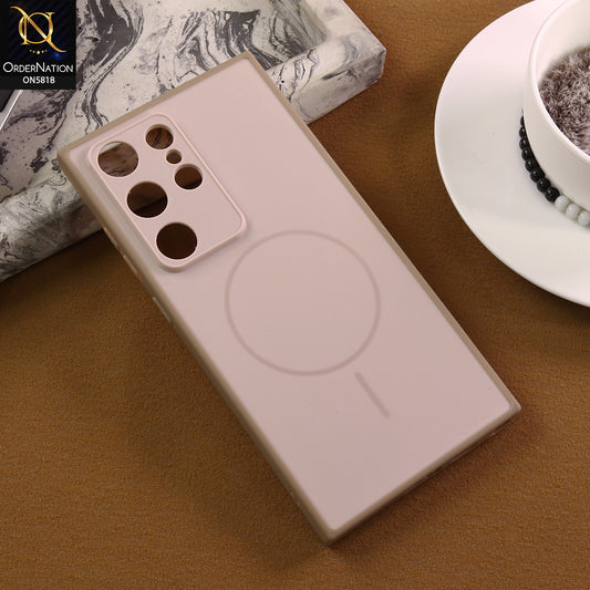 Samsung Galaxy S24 Ultra Cover - Golden - New Premium Quality Silicone Case Slim Protective Back Cover