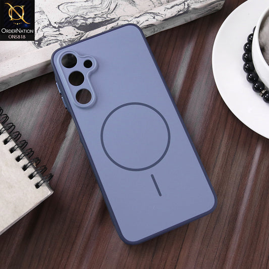 Samsung Galaxy A16 Cover - Blue - New Premium Quality Silicone MagSafe Case Slim Protective Back Cover