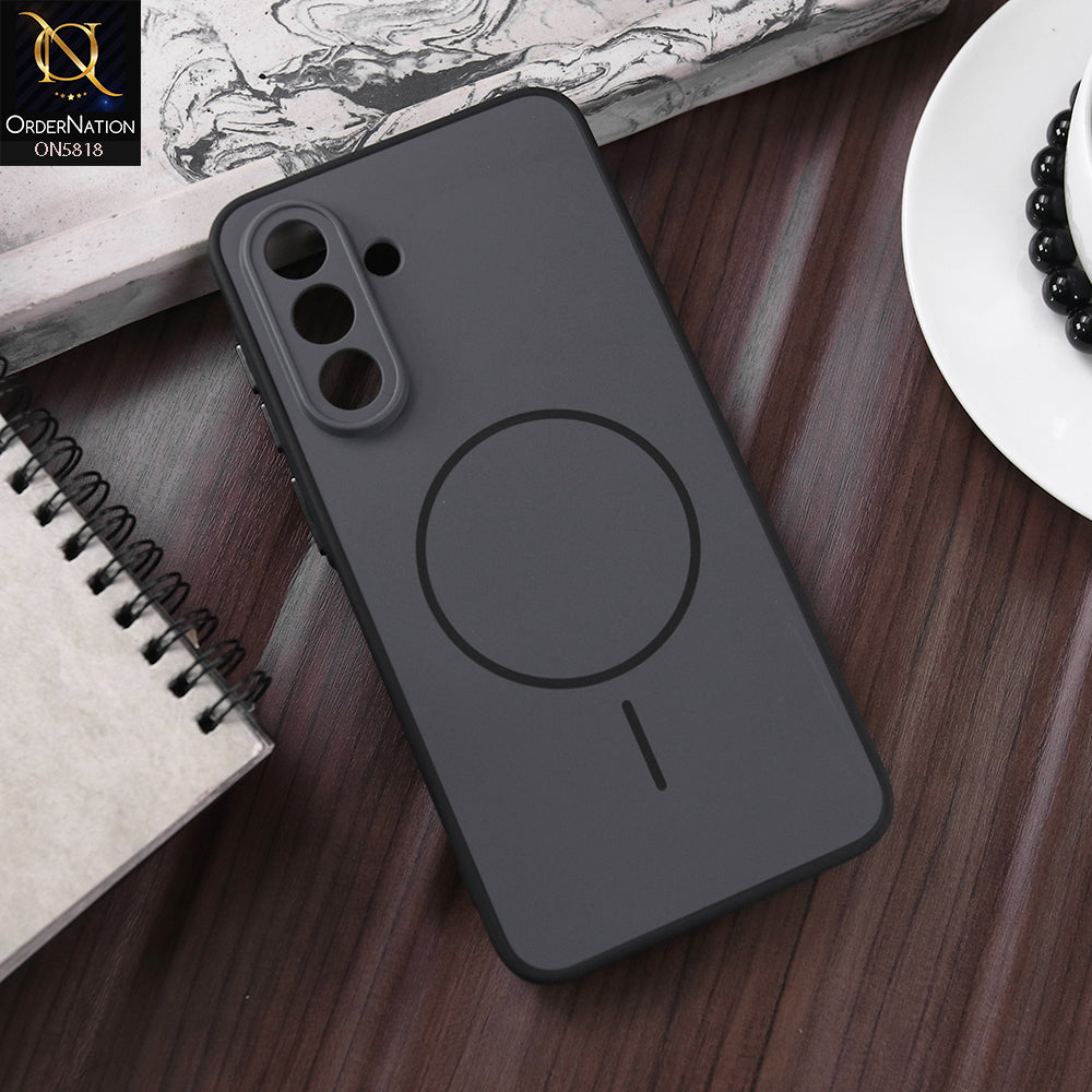 Samsung Galaxy A56 Cover - Black - New Premium Quality Silicone MagSafe Case Slim Protective Back Cover