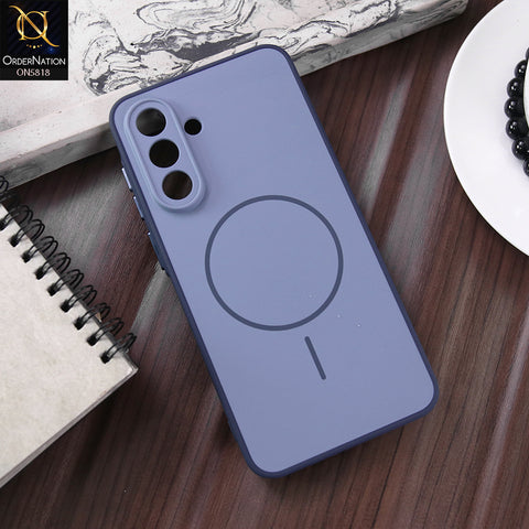 Samsung Galaxy A36 Cover - Blue - New Premium Quality Silicone MagSafe Case Slim Protective Back Cover