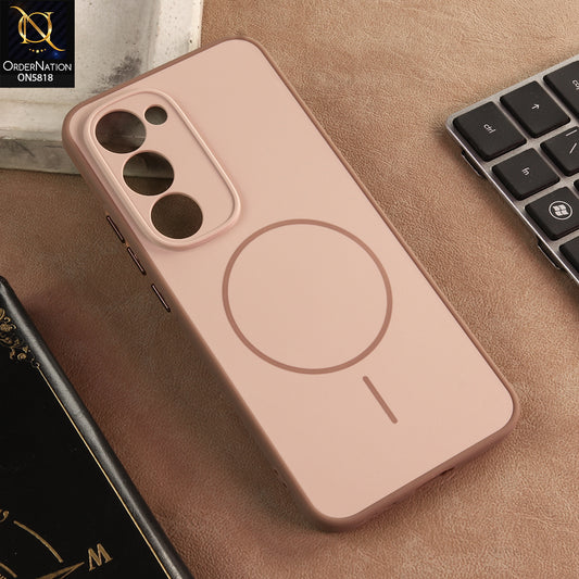 Tecno Spark 40 Pro Plus Cover - Brown - New Premium Quality Silicone MagSafe Case Slim Protective Back Cover