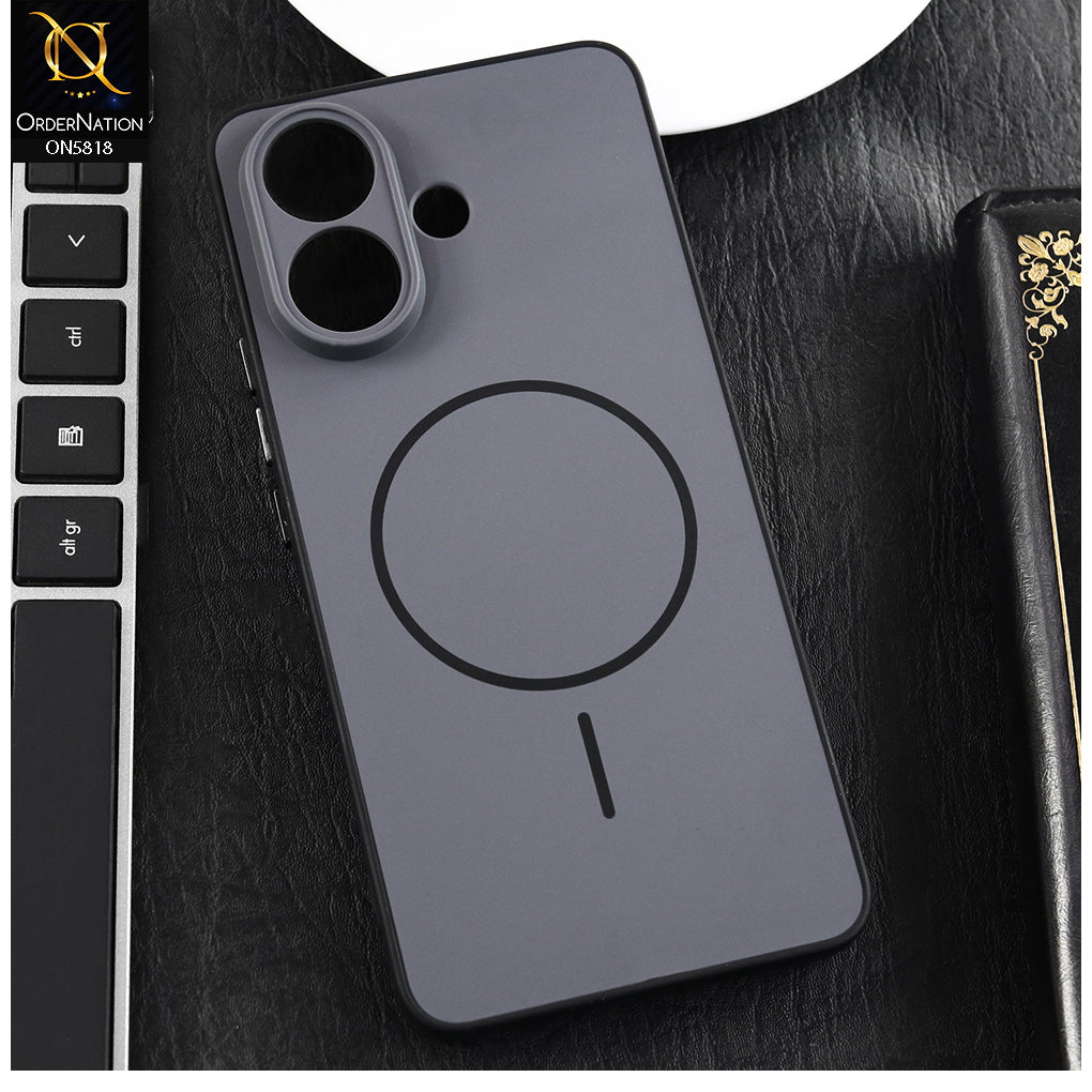 Vivo V60 Lite 5G Cover - Gray - New Premium Quality Silicone Case Slim Protective Back Cover