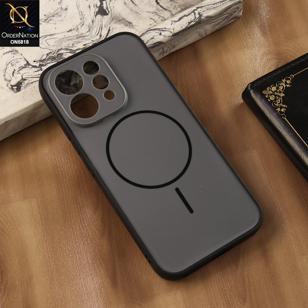 Vivo V70 Cover - Black - New Premium Quality Silicone Magnetic Case Slim Protective Back Cover