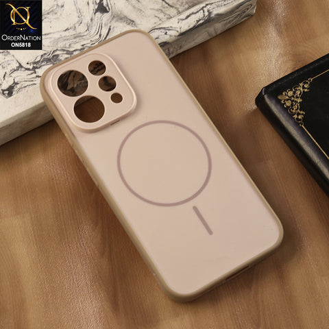 Vivo V70 Cover - Brown - New Premium Quality Silicone Magnetic Case Slim Protective Back Cover