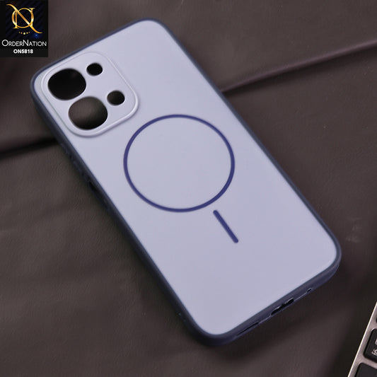 Vivo Y31d Cover -  Blue - New Premium Quality Silicone Case Slim Protective Back Cover