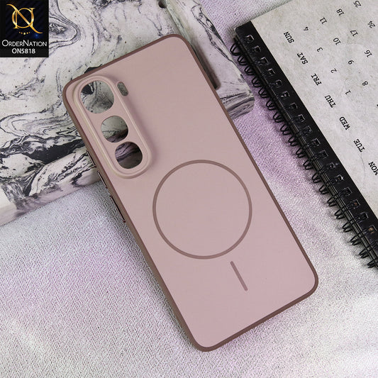 Vivo Y400 4G Cover - Brown - New Premium Quality Silicone MagSafe Case Slim Protective Back Cover