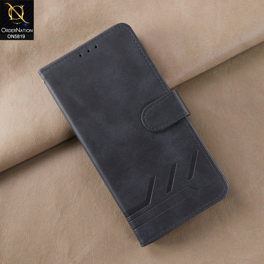 iPhone XR Cover - Blue -  Way Out Excellence Quality Soft Tpu Leather Flip Book With Card Holding Slots