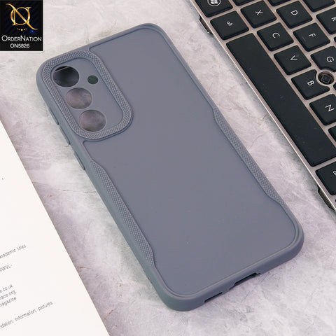 Samsung Galaxy S23 FE Cover - Gray - High Grade Quality Matte Sillica Soft Case With Additional Side Texture
