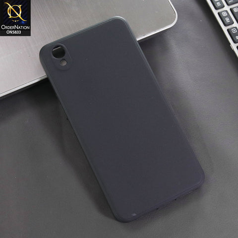 Oppo A37 Cover - Black -  New Premium Quality Silicone Case Slim Protective Back Cover