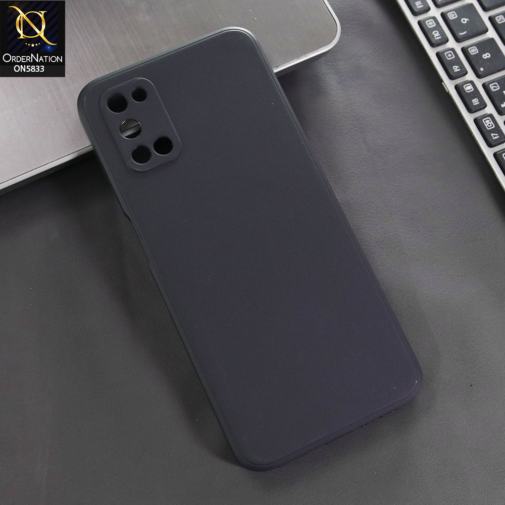 Oppo A52 Cover - Black -  New Premium Quality Silicone Case Slim Protective Back Cover