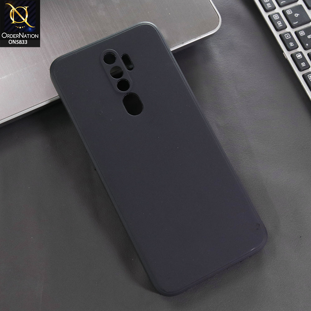 Oppo A5 2020 Cover - Black -  New Premium Quality Silicone Case Slim Protective Back Cover