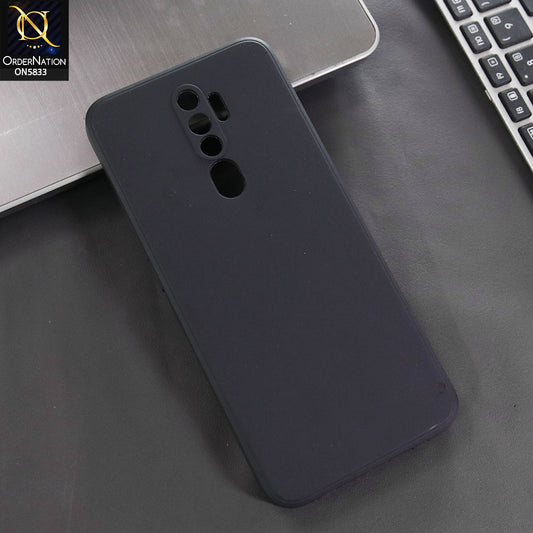 Oppo A5 2020 Cover - Black -  New Premium Quality Silicone Case Slim Protective Back Cover
