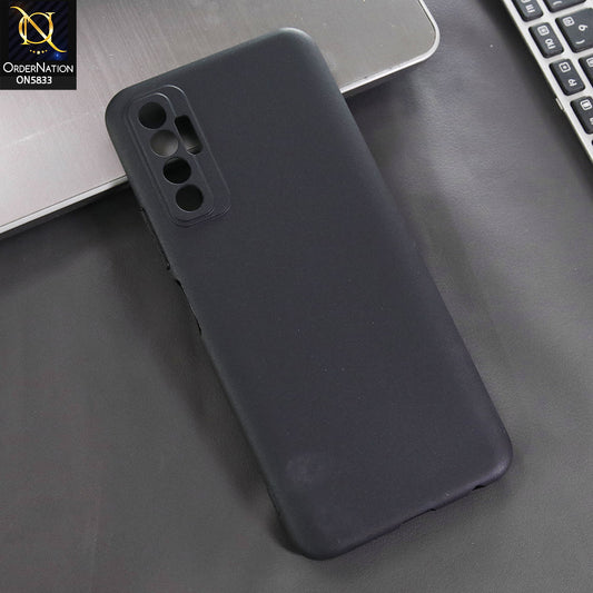 Tecno Camon 17 Cover - Black -  New Premium Quality Silicone Case Slim Protective Back Cover