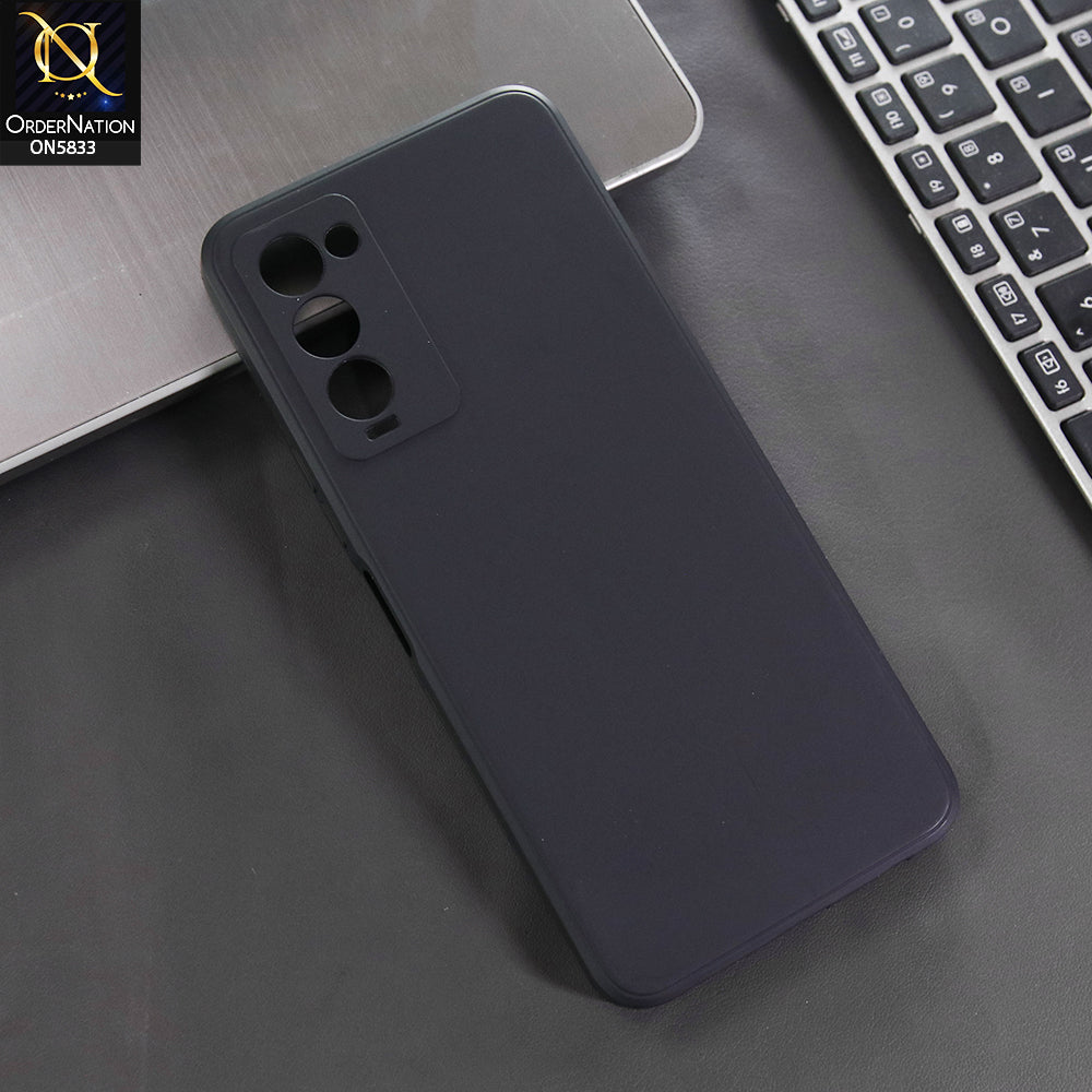 Tecno Camon 18T Cover - Black -  New Premium Quality Silicone Case Slim Protective Back Cover