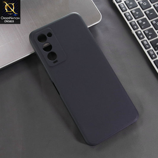 Tecno Camon 18 Cover - Black -  New Premium Quality Silicone Case Slim Protective Back Cover