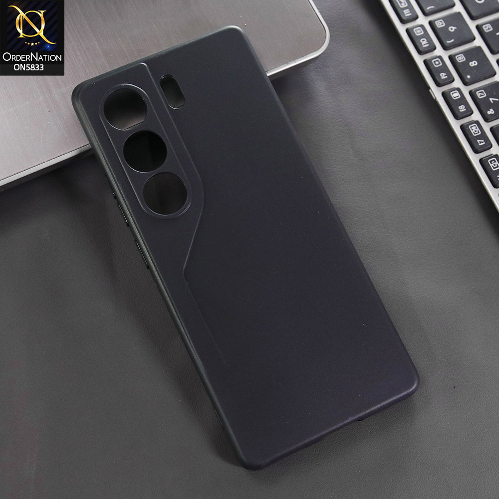 Tecno Camon 40 Pro Cover - Black -  New Premium Quality Silicone Case Slim Protective Back Cover