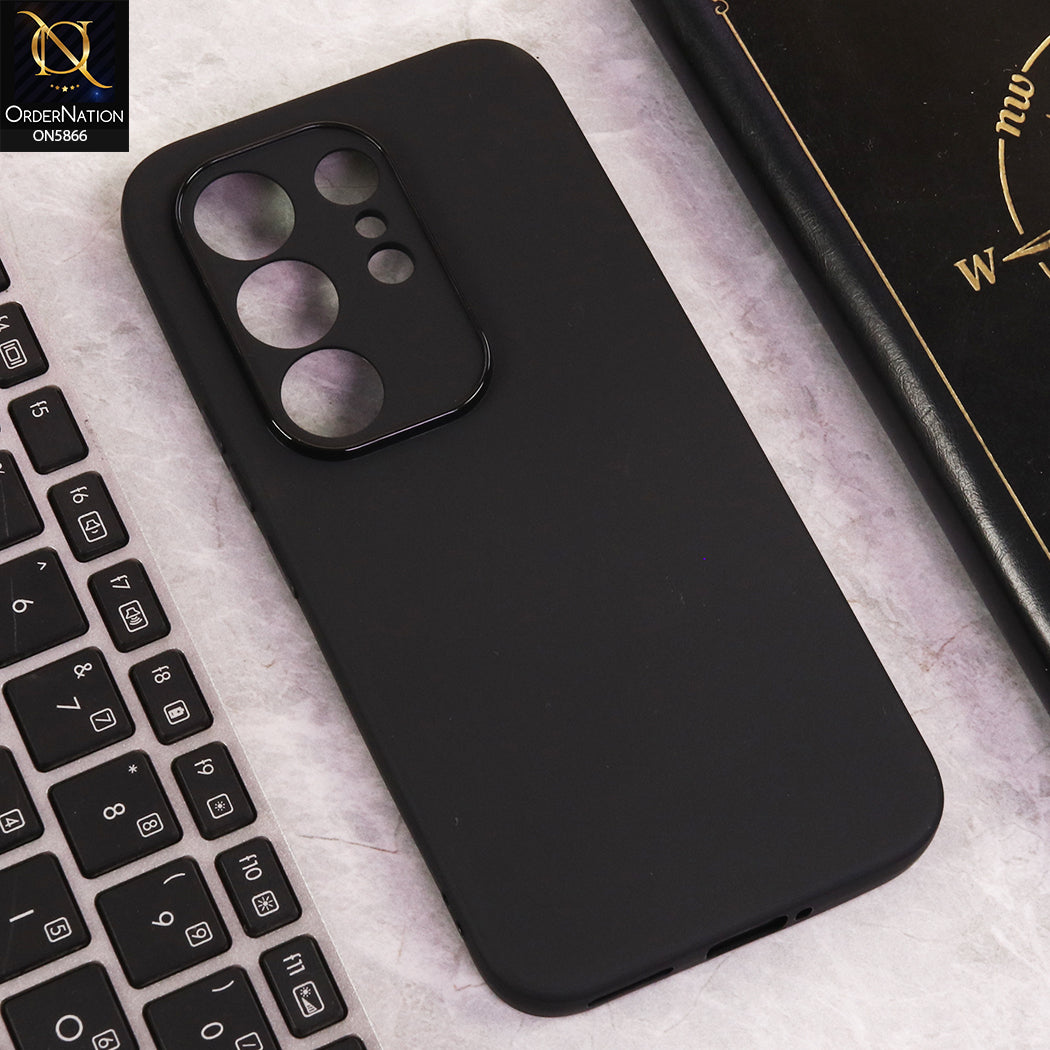 Tecno Camon 50 4G Cover - Black - New Premium Quality Silicone Case Slim Protective Back Cover