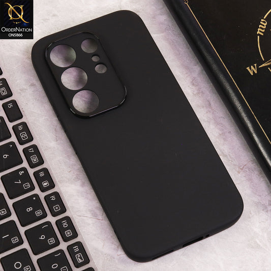 Tecno Camon 50 4G Cover - Black - New Premium Quality Silicone Case Slim Protective Back Cover