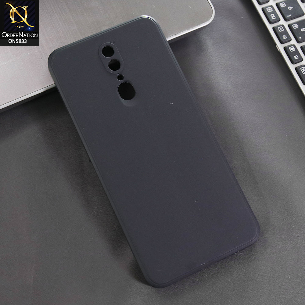 Oppo F11 Cover - Black -  New Premium Quality Silicone Case Slim Protective Back Cover
