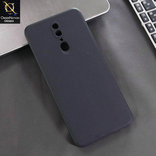 Oppo F11 Cover - Black -  New Premium Quality Silicone Case Slim Protective Back Cover