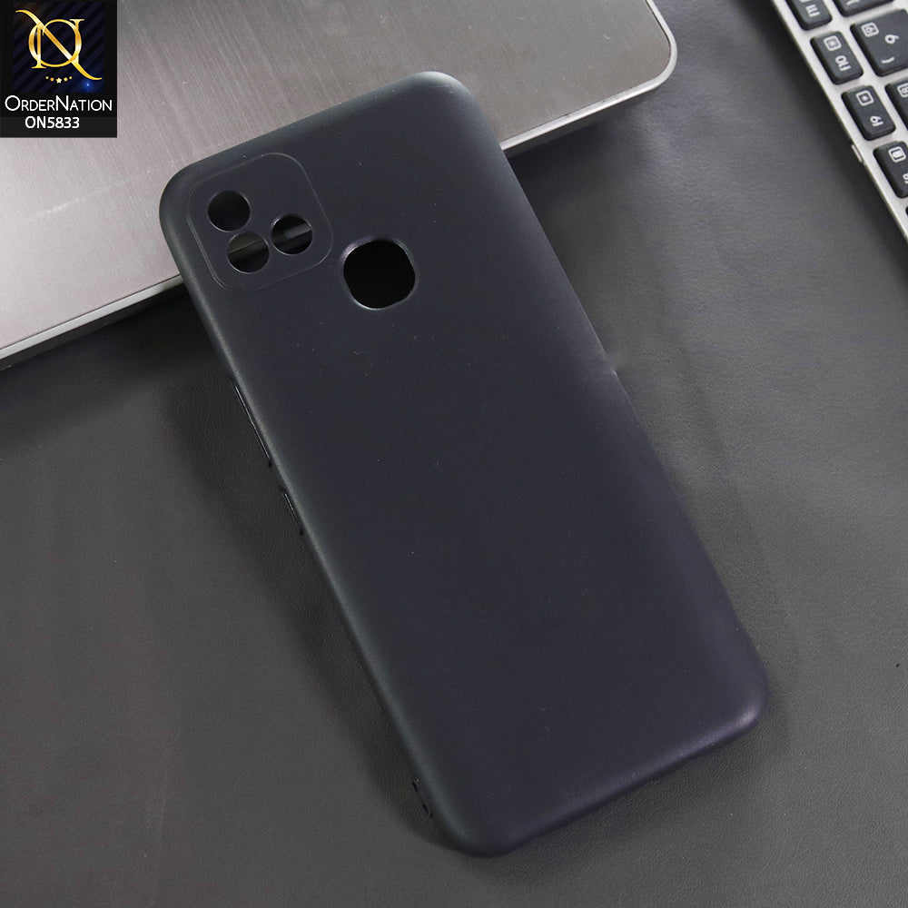 Infinix Hot 10T Cover - Black -  New Premium Quality Silicone Case Slim Protective Back Cover
