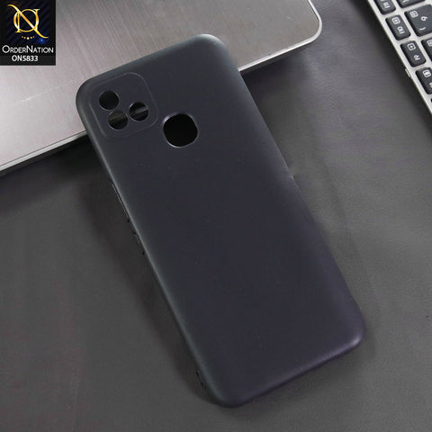 Infinix Hot 10T Cover - Black -  New Premium Quality Silicone Case Slim Protective Back Cover