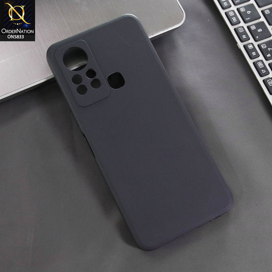 Infinix Hot 11s Cover - Black -  New Premium Quality Silicone Case Slim Protective Back Cover